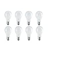 GE Lighting 40-Watt A19, Soft White, 8-Pack 13257