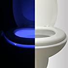 Vintar 16-Color Motion Sensor LED Toilet Night Light, 5-Stage Dimmer, Light Detection