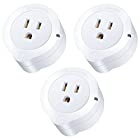 Etekcity 3 Pack Voltson Wi-Fi Smart Plug Mini Outlet with Energy Monitoring, Works with Amazon Alexa Echo and Google Home, No Hub Required, White