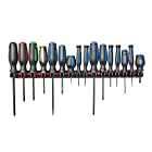 Olsa Tools | Premium Quality Tool Organizer | Magnetic Screwdriver Holder | Fits up to 16 Screwdrivers