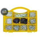 Top Quality Nail Assortment Kit – Over a Multipurpose Hardware Nails – 11 Different Sizes – Non Bendable & Sturdy – Compact Organized Box (Over a Nails) 1000 1000